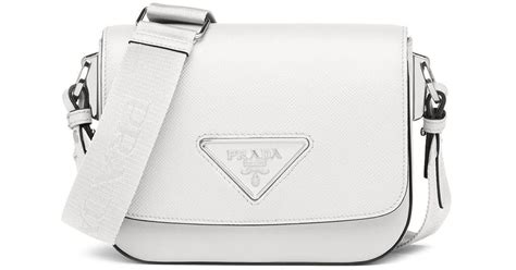 prada umhängetasche herren weiß